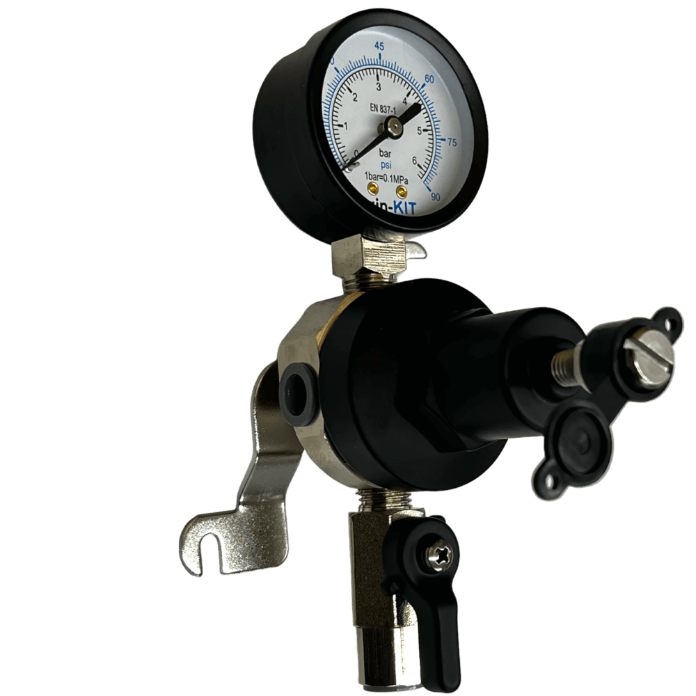 Secondary gas regulator valve for beer SRV The Wine Keg Company Ltd