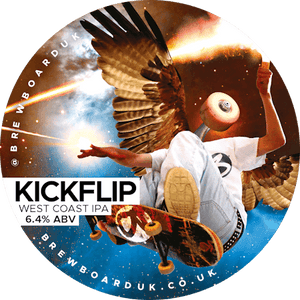 BrewBoard - KICKFLIP - West Coast IPA - 30L Polykeg