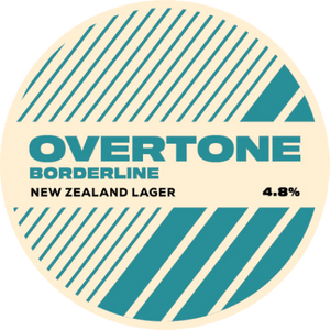 Overtone - Borderline - New Zealand Lager 30L Polykeg with KK fitting - The Wine Keg Company Ltd Trading as The Keg Company Ltd