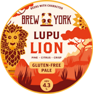 Brew York - Lupu Lion - Pale Ale 30L Keykeg - The Wine Keg Company Ltd Trading as The Keg Company Ltd