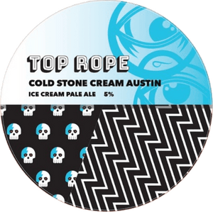 Top Rope Brewing - Cold Stone Stone Cream Austin - Ice Cream Pale Ale (Vegan) 30 Litre Polykeg (Sankey)