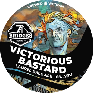 7 Bridges Brewing Co. - Victorious Bastard - Laurel Pale Ale - 20L Talos Keg (A type Coupler)