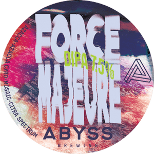 Abyss Brewing - Force Majeure - Double IPA - 20L Keykeg