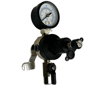 Secondary gas regulator valve for beer SRV