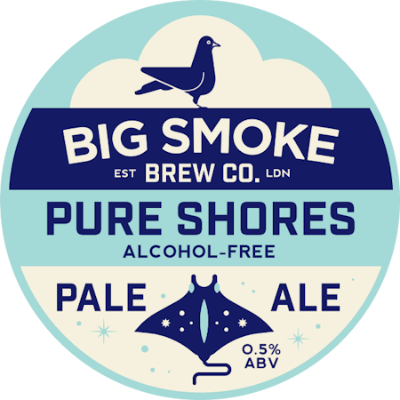 Big Smoke Brew Co - Pure Shores - Pale Ale (Alcohol Free) - 20L Keykeg