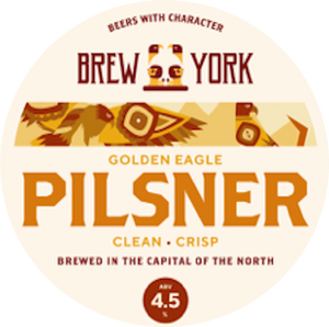 Brew York - Golden Eagle - Pilsner 30L Keykeg - The Wine Keg Company Ltd Trading as The Keg Company Ltd