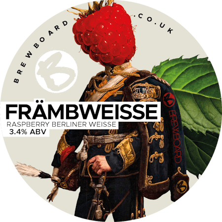 BrewBoard - FRAMBWEISSE - Raspberry Berliner Weisse - 30L Polykeg