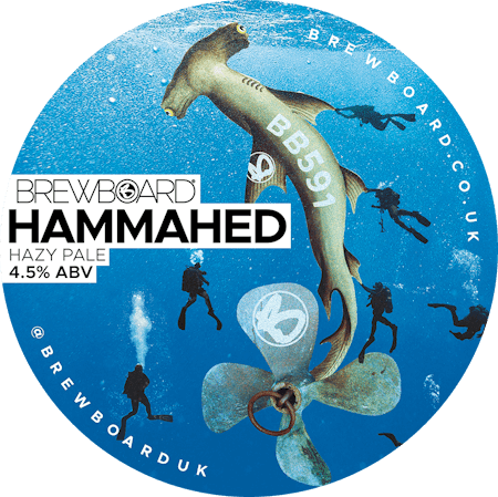BrewBoard - Hammahed - Hazy Pale - 30L Polykeg