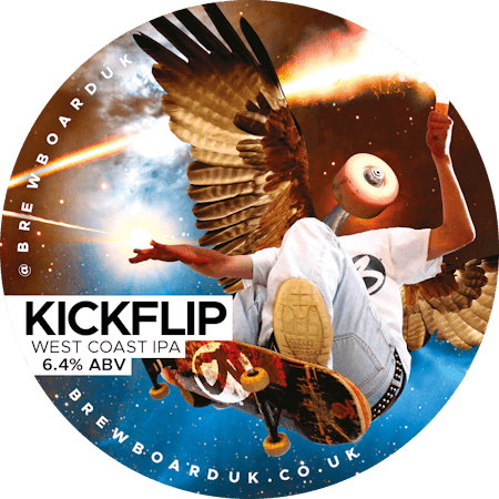 BrewBoard - KICKFLIP - West Coast IPA - 30L Polykeg