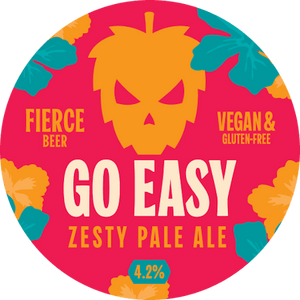 Fierce Beer - Go Easy - Pale Ale - 30L Polykeg - The Wine Keg Company Ltd Trading as The Keg Company Ltd