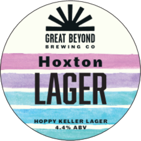 Great Beyond Brewing Co - Hoxton Lager - Keller Lager - 30L Keykeg
