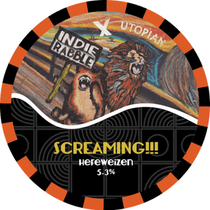 Indie Rabble - Sreaming - Hefeweizen 30L Keykeg - The Wine Keg Company Ltd Trading as The Keg Company Ltd