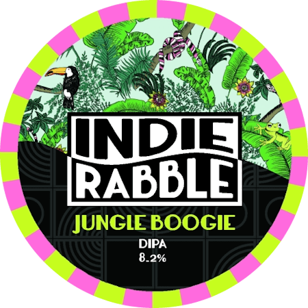 Indie Rabble - Jungle Boogie - DIPA - 20L Keykeg - The Wine Keg Company Ltd Trading as The Keg Company Ltd