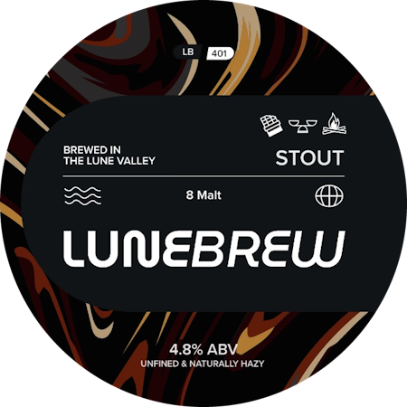 Lune Brew - 8 Malt - Stout - 30L Keykeg