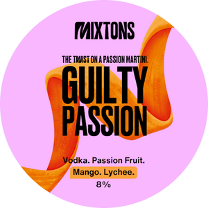 Mixtons - Guilty Passion 20 Litre Polykeg (Keykeg Coupler)