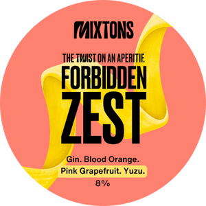 Mixtons - Forbidden Zest - 20 Litre Polykeg (Keykeg Coupler) - The Wine Keg Company Ltd Trading as The Keg Company Ltd