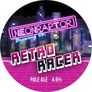 Neonraptor Brewing - Retro Racer - Pale Ale - 30L Keykeg - The Wine Keg Company Ltd Trading as The Keg Company Ltd