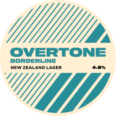 Overtone - Borderline - New Zealand Lager 30L Polykeg with KK fitting - The Wine Keg Company Ltd Trading as The Keg Company Ltd