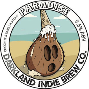 Darkland Indie Brew Co - Paradise Coconut & Vanilla Stout - 30L Polykeg