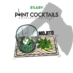 Point Cocktails - Mojito - 20L Keykeg - The Wine Keg Company Ltd Trading as The Keg Company Ltd