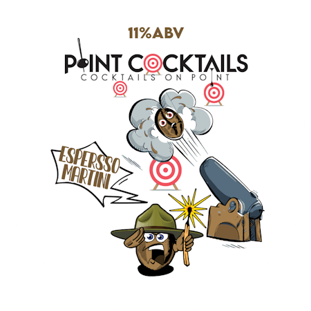 Point Cocktails - Espresso Martini - 10L Bag in Box