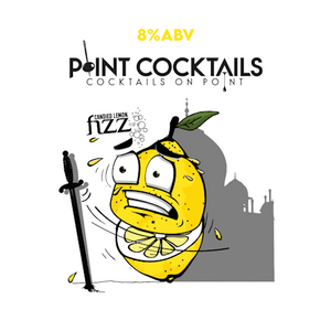 Point Cocktails - Candied Lemon Fizz - 20L Keykeg - The Wine Keg Company Ltd Trading as The Keg Company Ltd