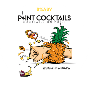 Point Cocktails - Tropical Rum Punch - 20L Keykeg