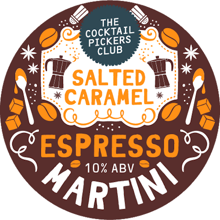 The Cocktail Pickers Club - Espresso Martini Salted Caramel 20 Litre Polykeg (Sankey coupler)