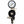 Secondary Gas Regulator with Pressure Gauge for Draught Systems