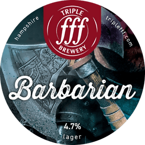 Triple FFF Brewery - Barbarian Lager - 30L Keykeg