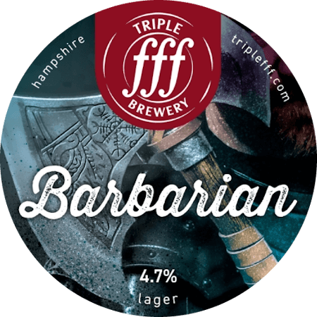 Triple FFF Brewery - Barbarian Lager - 30L Keykeg