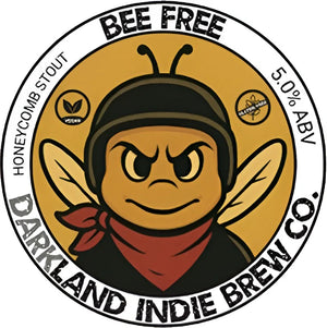 Darkland Indie Brew Co - Bee Free Honeycomb Stout - 30L Polykeg