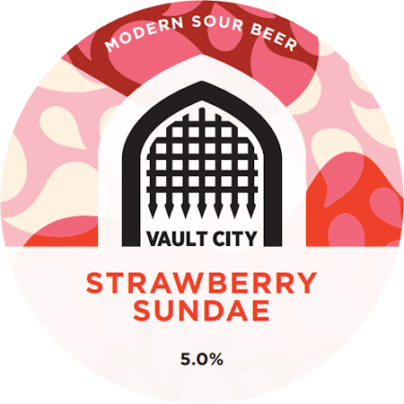 Vault City - Strawberry Sundae - Sour - 30L Keykeg