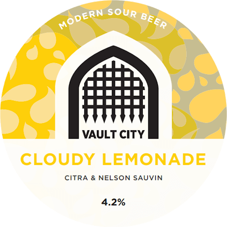 Vault City - Cloudy Lemonade - Sour - 30L Keykeg