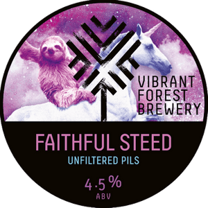 Vibrant Forest - Faithful Steed - Unfiltered Pilsner - 30L Keykeg