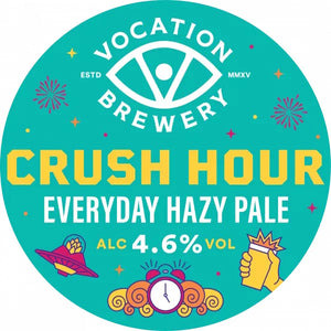 Vocation - Crush Hour - Hazy Pale Ale - 30L Keykeg
