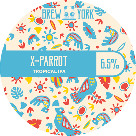 Brew York - X Parrot - Fruited IPA 30L Keykegv