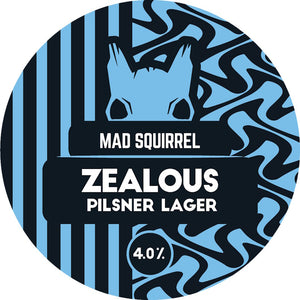 Mad Squirrel Brewery - Zealous - Pilsner - 30L Keykeg