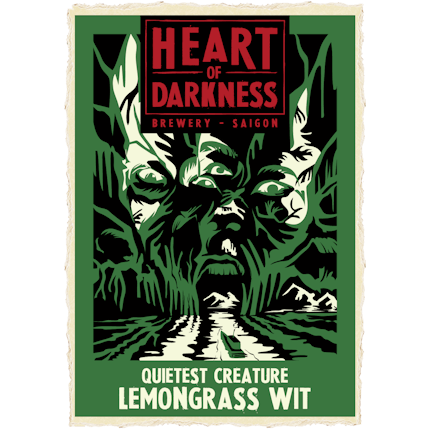 Heart of Darkness - Quietest Creature - Lemongrass Wit 20L Keykeg