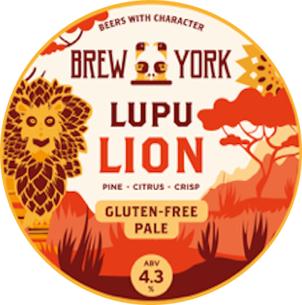 Brew York - Lupu Lion - Pale Ale 30L Keykeg - The Wine Keg Company Ltd Trading as The Keg Company Ltd