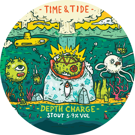 Time & Tide Brewery - Depth Charge - Stout - 30L Keykeg