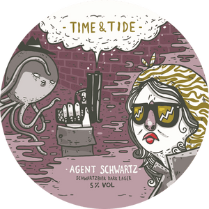 Time & Tide Brewery - Agent Schwartz - Schwartz Style Dark Lager 30L Keykeg