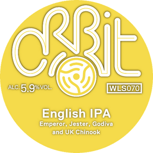 Orbit Beers  - English IPA - 30L Keykeg
