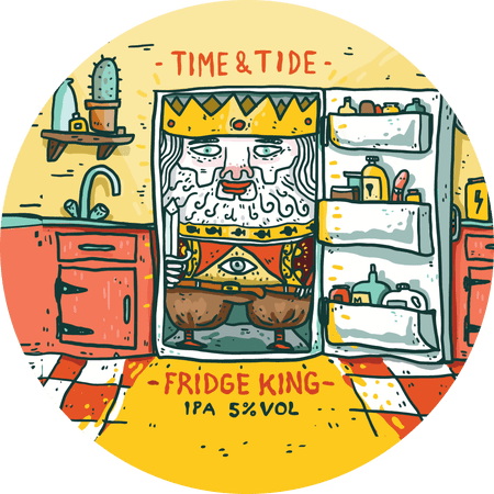 Time & Tide Brewery - Fridge King - IPA 30L Keykeg - The Wine Keg Company Ltd Trading as The Keg Company Ltd