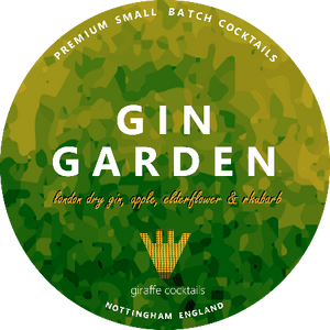 Giraffe Cocktails - Gin Garden 12 Litre Polykeg (Keykeg coupler)
