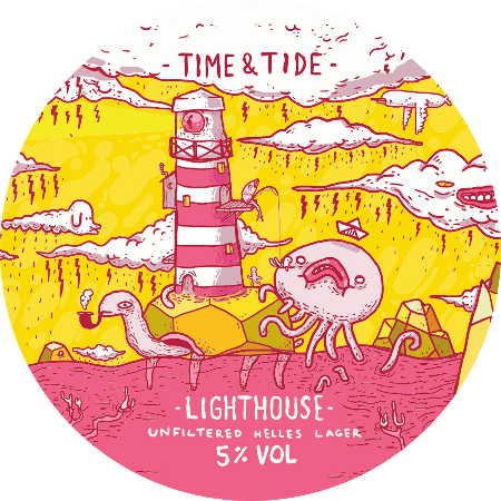 Time & Tide Brewery - Lighthouse Lager - 30L Keykeg