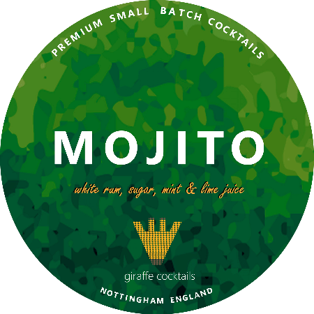 Giraffe Cocktails - Mojito 12 Litre Polykeg (Keykeg coupler)