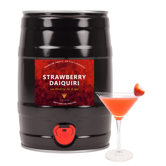 Giraffe Cocktails - Strawberry Daiquiri 5L Mini Keg