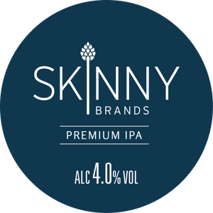 SkinnyBrands - Premium IPA - 12 Litre Polykeg (Sankey)
