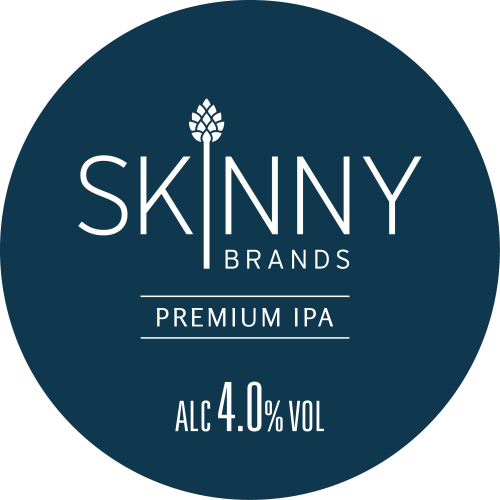 SkinnyBrands - Premium IPA - 12 Litre Polykeg (Sankey)